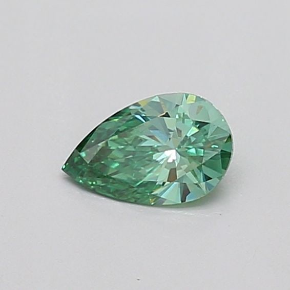 Loose Diamond - PEAR 0.34ct Fancy Vivid Green VS1: Loose Diamond - PEAR 0.34ct Fancy Vivid Green VS1 Source: This is a real non-mined Diamond that has been grown in a lab Shape: PEAR Carats: 0.34 Color: Fancy Vivid Green Certification: IGI Video: