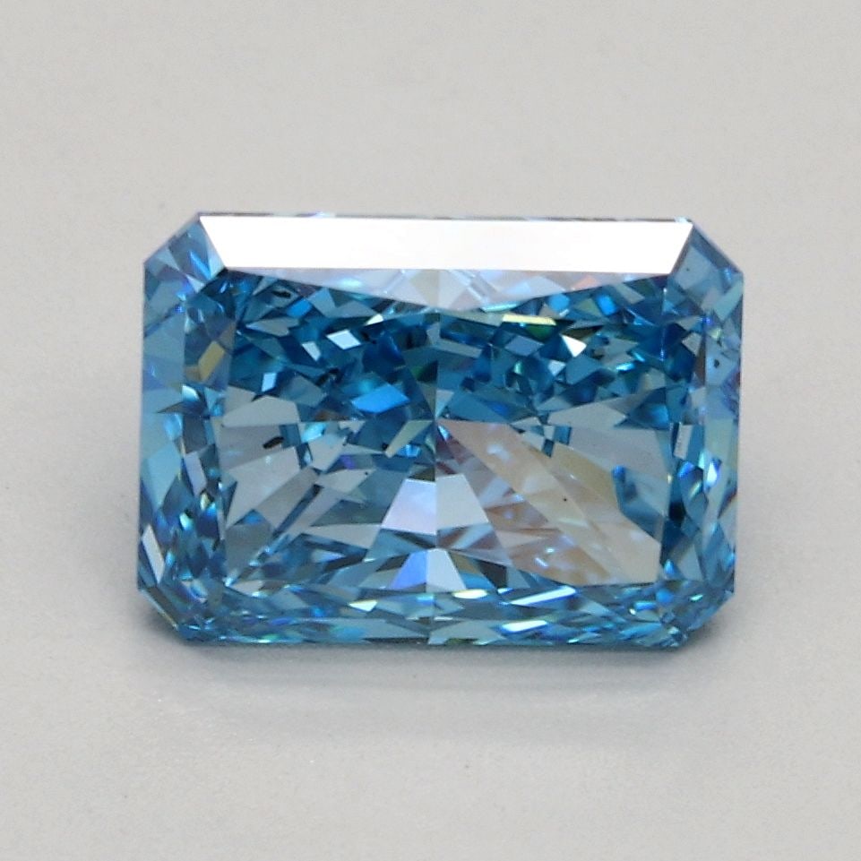Loose Diamond - RADIANT 1.82ct Fancy Vivid Blue VS2 (1 of 1)