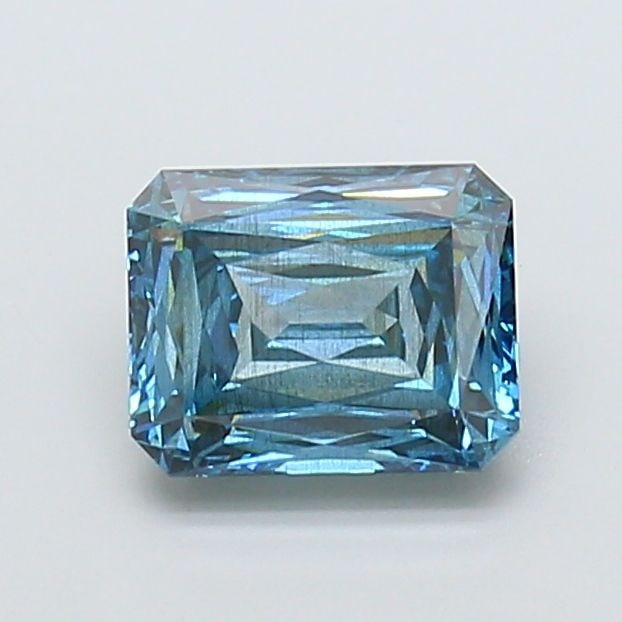 Loose Diamond - RADIANT 2.35ct Fancy Vivid Blue SI2: Loose Diamond - RADIANT 2.35ct Fancy Vivid Blue SI2 Source: This is a real non-mined Diamond that has been grown in a lab Shape: RADIANT Carats: 2.35 Color: Fancy Vivid Blue Certification: IGI Video: