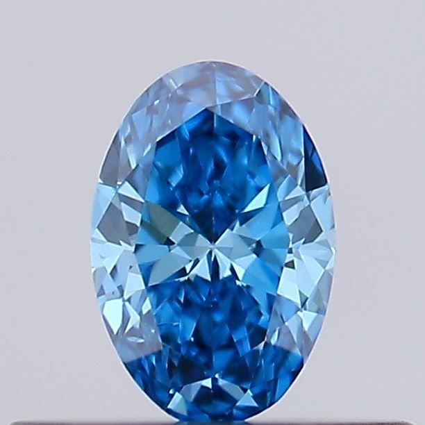 Loose Diamond - OVAL 0.22ct Fancy Vivid Blue VS2: Loose Diamond - OVAL 0.22ct Fancy Vivid Blue VS2 Source: This is a real non-mined Diamond that has been grown in a lab Shape: OVAL Carats: 0.22 Color: Fancy Vivid Blue Certification: IGI Video:
