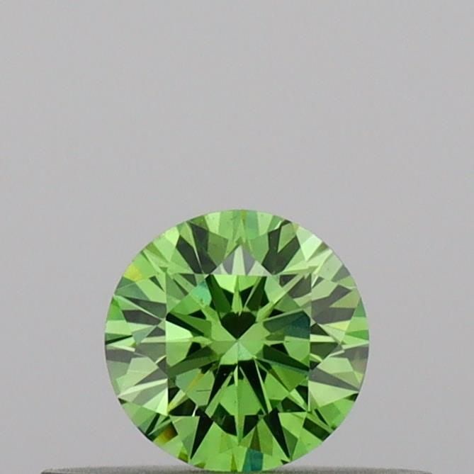 Ideal Loose Diamond - ROUND 0.23ct Fancy Vivid Green VS2: Ideal Loose Diamond - ROUND 0.23ct Fancy Vivid Green VS2 Source: This is a real non-mined Diamond that has been grown in a lab Shape: ROUND Carats: 0.23 Color: Fancy Vivid Green Certification: IGI Vid