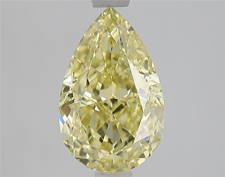Loose Diamond - PEAR 2.08ct Fancy Intense Yellow VVS2: Loose Diamond - PEAR 2.08ct Fancy Intense Yellow VVS2 Source: This is a real non-mined Diamond that has been grown in a lab Shape: PEAR Carats: 2.08 Color: Fancy Intense Yellow Certification: IGI Vide