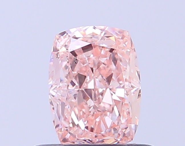 Loose Diamond - CUSHION MODIFIED 0.58ct Fancy Intense Pink VS2: Loose Diamond - CUSHION MODIFIED 0.58ct Fancy Intense Pink VS2 Source: This is a real non-mined Diamond that has been grown in a lab Shape: CUSHION MODIFIED Carats: 0.58 Color: Fancy Intense Pink Cert