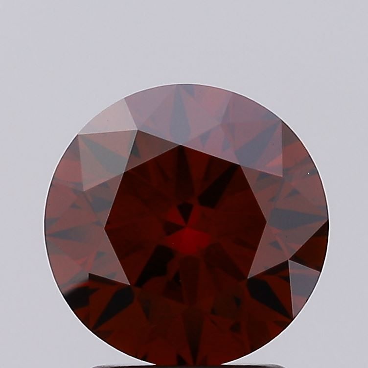 Ideal Loose Diamond - ROUND 2.32ct Fancy Deep Orange VS1 (1 of 1)