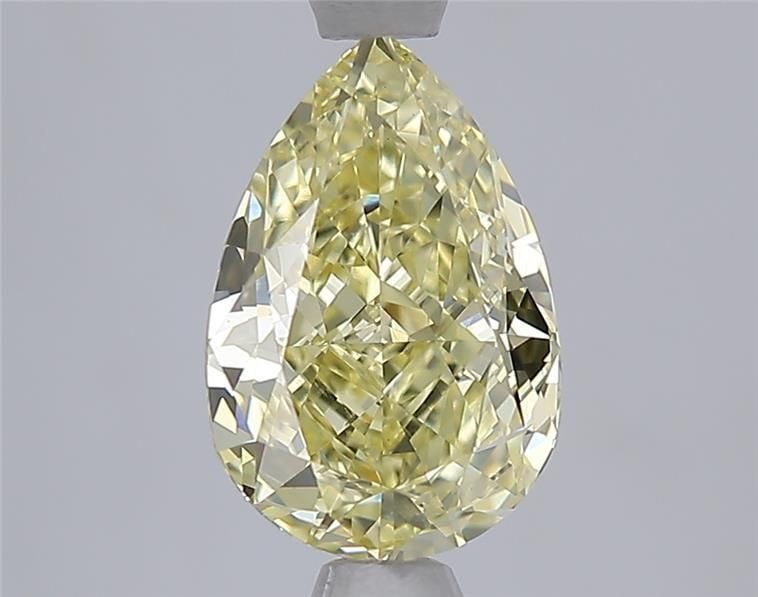 Loose Diamond - PEAR 2.04ct Fancy Intense Yellow VS1: Loose Diamond - PEAR 2.04ct Fancy Intense Yellow VS1 Source: This is a real non-mined Diamond that has been grown in a lab Shape: PEAR Carats: 2.04 Color: Fancy Intense Yellow Certification: IGI Video
