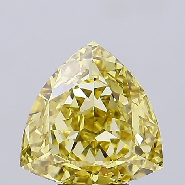 Loose Diamond - TRIANGULAR 3.54ct Fancy Intense Yellow VS1: Loose Diamond - TRIANGULAR 3.54ct Fancy Intense Yellow VS1 Source: This is a real non-mined Diamond that has been grown in a lab Shape: TRIANGULAR Carats: 3.54 Color: Fancy Intense Yellow Certificatio