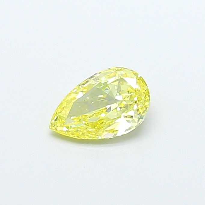 Loose Diamond - PEAR 0.57ct Fancy Intense Yellow VVS2: Loose Diamond - PEAR 0.57ct Fancy Intense Yellow VVS2 Source: This is a real non-mined Diamond that has been grown in a lab Shape: PEAR Carats: 0.57 Color: Fancy Intense Yellow Certification: IGI Vide