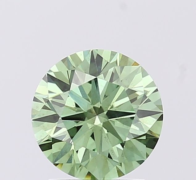 Ideal Loose Diamond - ROUND 1.5ct Fancy Vivid Green VS2: Ideal Loose Diamond - ROUND 1.5ct Fancy Vivid Green VS2 Source: This is a real non-mined Diamond that has been grown in a lab Shape: ROUND Carats: 1.5 Color: Fancy Vivid Green Certification: IGI Video