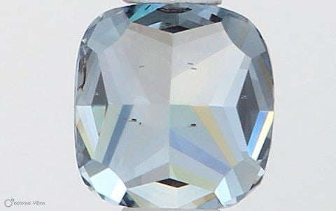 Loose Diamond - CUSHION MODIFIED 0.5ct Fancy Intense Blue SI2: Loose Diamond - CUSHION MODIFIED 0.5ct Fancy Intense Blue SI2 Source: This is a real non-mined Diamond that has been grown in a lab Shape: CUSHION MODIFIED Carats: 0.5 Color: Fancy Intense Blue Certif