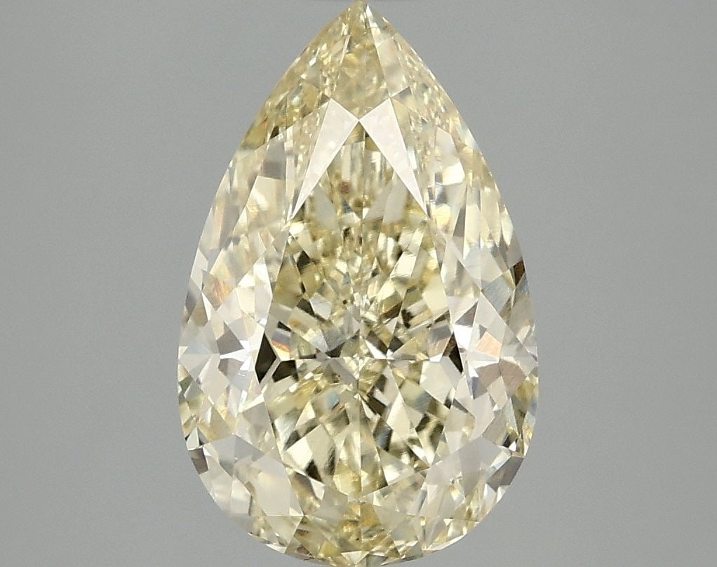 Loose Diamond - PEAR 3.04ct Fancy Intense Yellow VS2: Loose Diamond - PEAR 3.04ct Fancy Intense Yellow VS2 Source: This is a real non-mined Diamond that has been grown in a lab Shape: PEAR Carats: 3.04 Color: Fancy Intense Yellow Certification: IGI Video