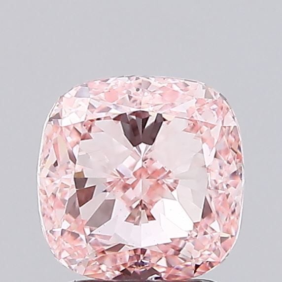 Loose Diamond - CUSHION MODIFIED 2.5ct Fancy Intense Pink VS2: Loose Diamond - CUSHION MODIFIED 2.5ct Fancy Intense Pink VS2 Source: This is a real non-mined Diamond that has been grown in a lab Shape: CUSHION MODIFIED Carats: 2.5 Color: Fancy Intense Pink Certif