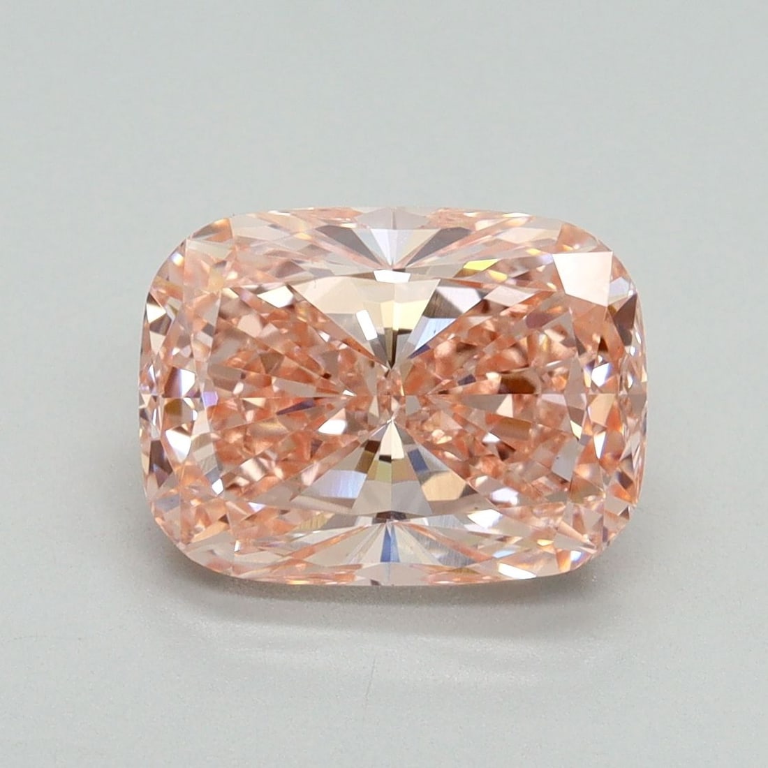 Loose Diamond - CUSHION MODIFIED 3.04ct Fancy Vivid Pink VS1: Loose Diamond - CUSHION MODIFIED 3.04ct Fancy Vivid Pink VS1 Source: This is a real non-mined Diamond that has been grown in a lab Shape: CUSHION MODIFIED Carats: 3.04 Color: Fancy Vivid Pink Certific