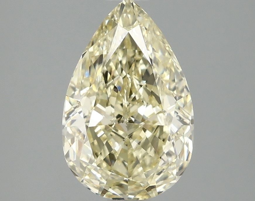 Loose Diamond - PEAR 2.1ct Fancy Intense Yellow VVS2: Loose Diamond - PEAR 2.1ct Fancy Intense Yellow VVS2 Source: This is a real non-mined Diamond that has been grown in a lab Shape: PEAR Carats: 2.1 Color: Fancy Intense Yellow Certification: IGI Video: