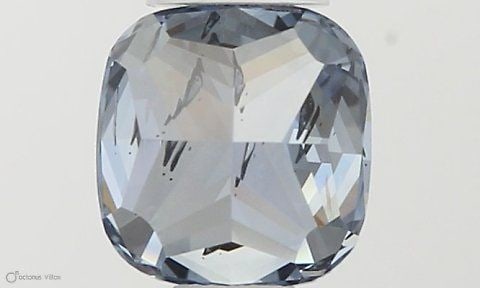 Loose Diamond - CUSHION MODIFIED 0.58ct Fancy Vivid Blue SI1: Loose Diamond - CUSHION MODIFIED 0.58ct Fancy Vivid Blue SI1 Source: This is a real non-mined Diamond that has been grown in a lab Shape: CUSHION MODIFIED Carats: 0.58 Color: Fancy Vivid Blue Certific