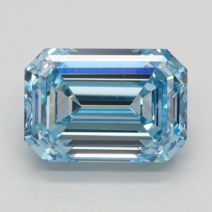 Loose Diamond - EMERALD 1.06ct Fancy Intense Blue VS1: Loose Diamond - EMERALD 1.06ct Fancy Intense Blue VS1 Source: This is a real non-mined Diamond that has been grown in a lab Shape: EMERALD Carats: 1.06 Color: Fancy Intense Blue Certification: IGI Vid
