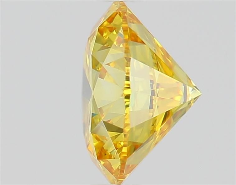 Ideal Loose Diamond - ROUND 1.1ct Fancy Vivid Yellow VS1: Ideal Loose Diamond - ROUND 1.1ct Fancy Vivid Yellow VS1 Source: This is a real non-mined Diamond that has been grown in a lab Shape: ROUND Carats: 1.1 Color: Fancy Vivid Yellow Certification: IGI Vid