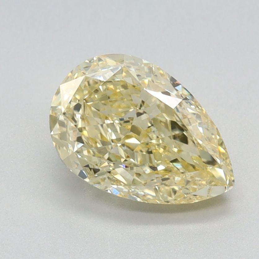 Loose Diamond - PEAR 1.31ct Fancy Intense Yellow VS1: Loose Diamond - PEAR 1.31ct Fancy Intense Yellow VS1 Source: This is a real non-mined Diamond that has been grown in a lab Shape: PEAR Carats: 1.31 Color: Fancy Intense Yellow Certification: IGI Video
