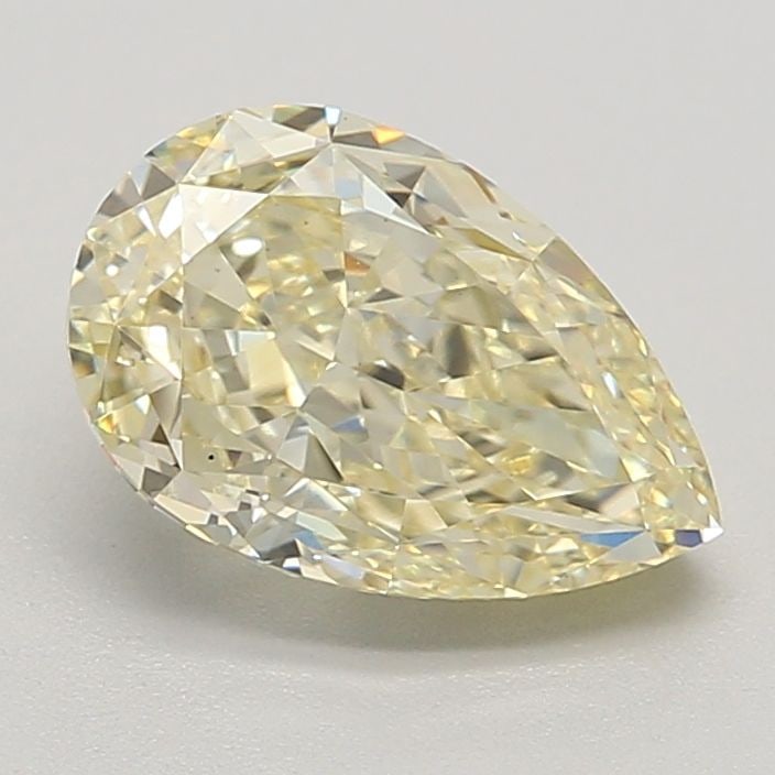 Loose Diamond - PEAR 1.22ct Fancy Yellow VS1: Loose Diamond - PEAR 1.22ct Fancy Yellow VS1 Source: This is a real non-mined Diamond that has been grown in a lab Shape: PEAR Carats: 1.22 Color: Fancy Yellow Certification: IGI Video: