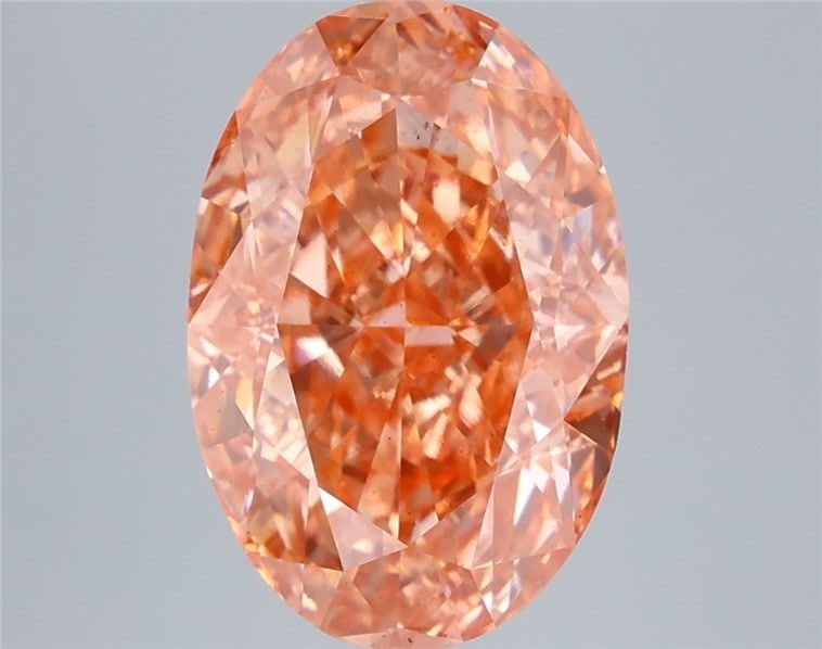 Loose Diamond - OVAL 5.08ct Fancy Vivid Pink VS2 (1 of 1)