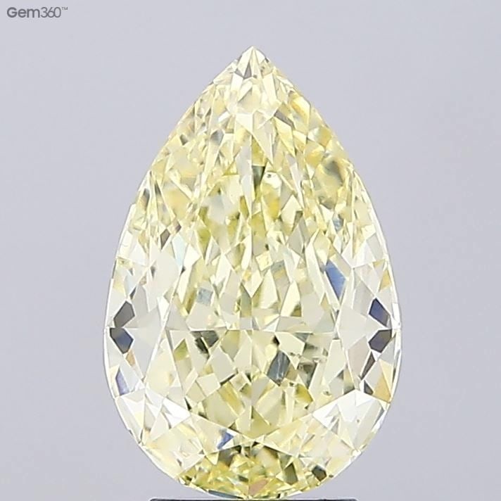 Loose Diamond - PEAR 4.05ct Fancy Intense Yellow VS1: Loose Diamond - PEAR 4.05ct Fancy Intense Yellow VS1 Source: This is a real non-mined Diamond that has been grown in a lab Shape: PEAR Carats: 4.05 Color: Fancy Intense Yellow Certification: IGI Video