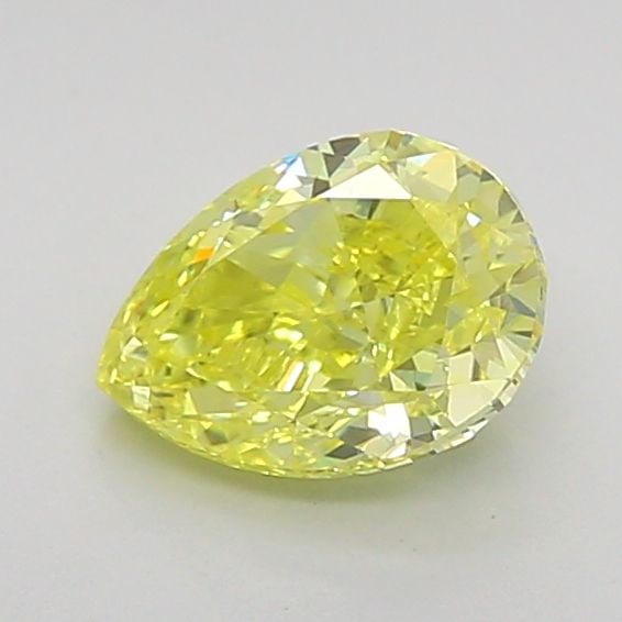 Loose Diamond - PEAR 1.03ct Fancy Intense Yellow VVS2: Loose Diamond - PEAR 1.03ct Fancy Intense Yellow VVS2 Source: This is a real non-mined Diamond that has been grown in a lab Shape: PEAR Carats: 1.03 Color: Fancy Intense Yellow Certification: IGI Vide
