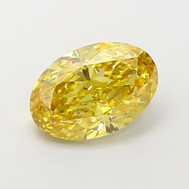 Loose Diamond - OVAL 1.52ct Fancy Intense Yellow VS2: Loose Diamond - OVAL 1.52ct Fancy Intense Yellow VS2 Source: This is a real non-mined Diamond that has been grown in a lab Shape: OVAL Carats: 1.52 Color: Fancy Intense Yellow Certification: IGI Video