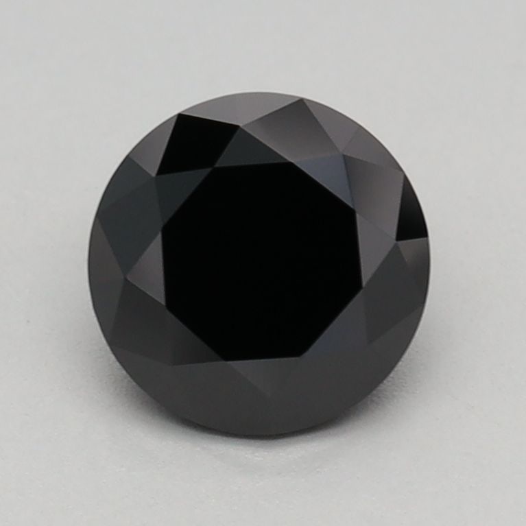Loose Diamond - ROUND 0.83ct Fancy Black (1 of 1)