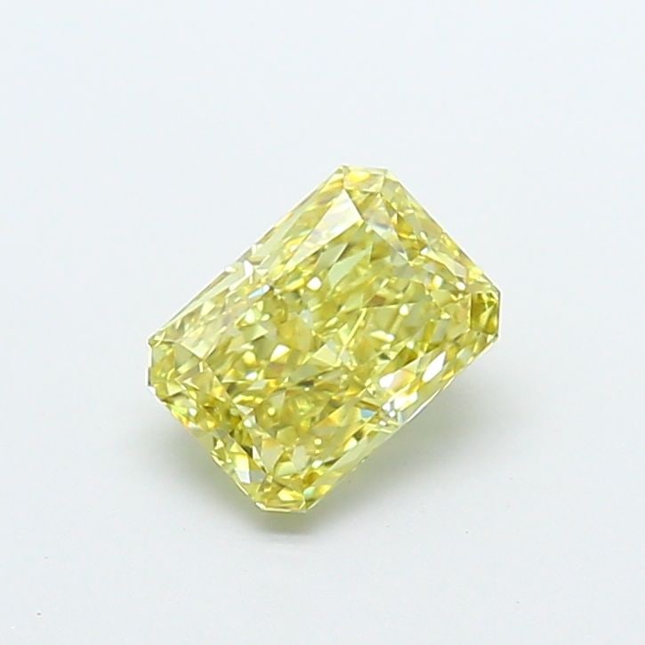 Loose Diamond - RADIANT 1.61ct Fancy Intense Yellow VS1: Loose Diamond - RADIANT 1.61ct Fancy Intense Yellow VS1 Source: This is a real non-mined Diamond that has been grown in a lab Shape: RADIANT Carats: 1.61 Color: Fancy Intense Yellow Certification: IGI