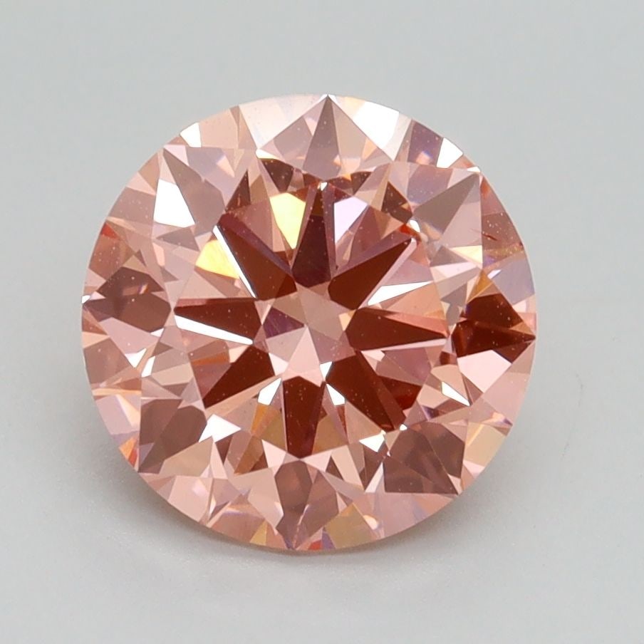 Loose Diamond - ROUND 2.3ct Fancy Intense Pink VS2 (1 of 1)