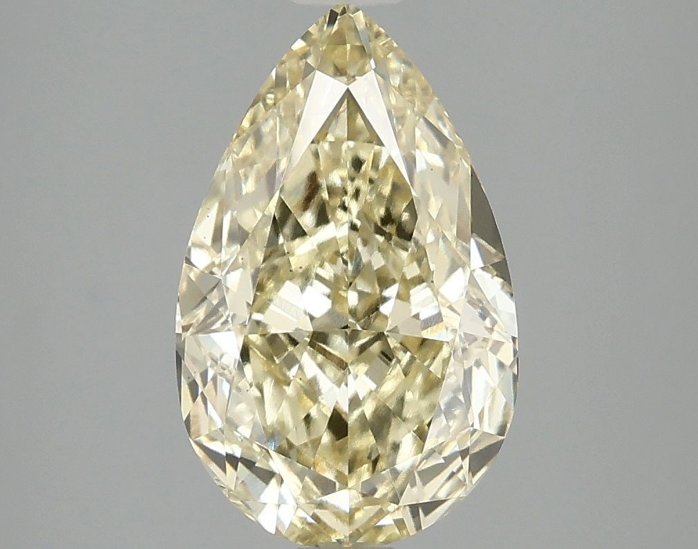 Loose Diamond - PEAR 3.07ct Fancy Intense Yellow VS2: Loose Diamond - PEAR 3.07ct Fancy Intense Yellow VS2 Source: This is a real non-mined Diamond that has been grown in a lab Shape: PEAR Carats: 3.07 Color: Fancy Intense Yellow Certification: IGI Video