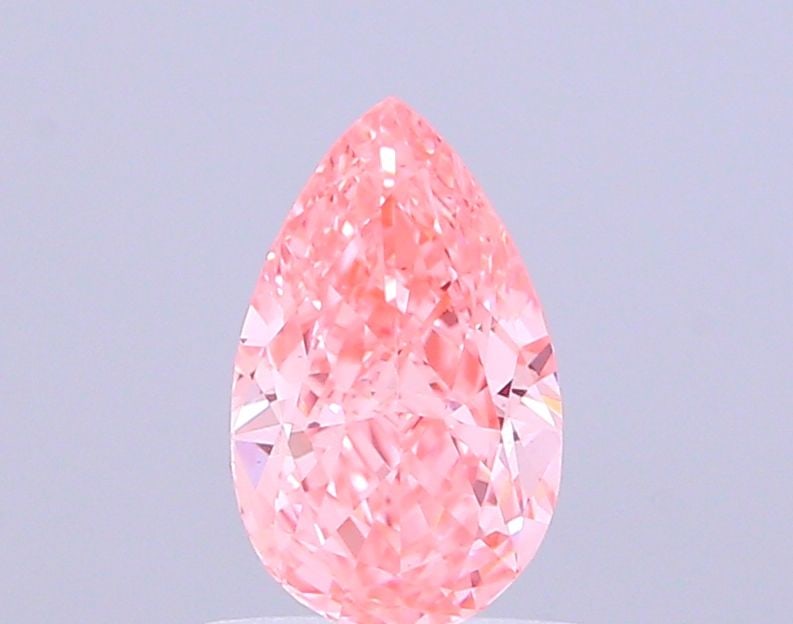 Loose Diamond - PEAR 1.05ct Fancy Vivid Pink VS1: Loose Diamond - PEAR 1.05ct Fancy Vivid Pink VS1 Source: This is a real non-mined Diamond that has been grown in a lab Shape: PEAR Carats: 1.05 Color: Fancy Vivid Pink Certification: IGI Video: