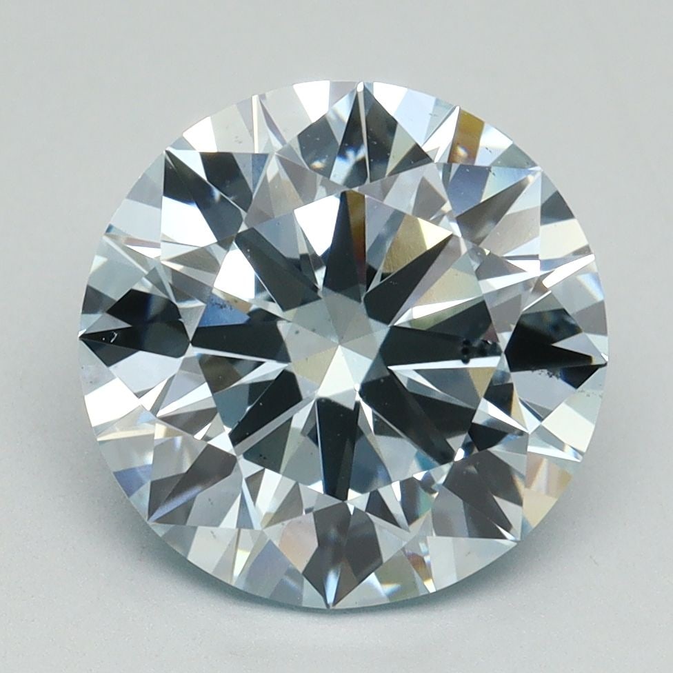 Ideal Loose Diamond - ROUND 3.84ct Fancy Intense Blue VS2: Ideal Loose Diamond - ROUND 3.84ct Fancy Intense Blue VS2 Source: This is a real non-mined Diamond that has been grown in a lab Shape: ROUND Carats: 3.84 Color: Fancy Intense Blue Certification: IGI V
