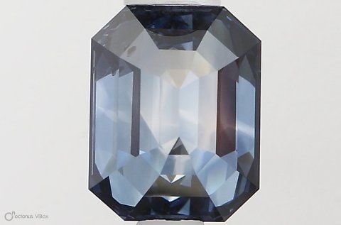Loose Diamond - EMERALD 1.19ct Fancy Vivid Blue SI1 (1 of 1)