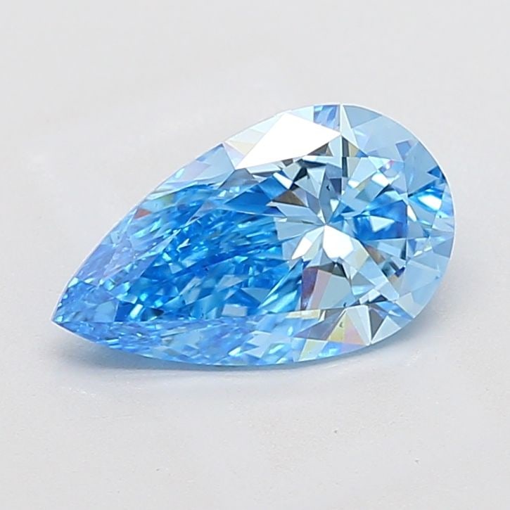 Loose Diamond - PEAR 2.5ct Fancy Vivid Blue VS2: Loose Diamond - PEAR 2.5ct Fancy Vivid Blue VS2 Source: This is a real non-mined Diamond that has been grown in a lab Shape: PEAR Carats: 2.5 Color: Fancy Vivid Blue Certification: IGI The Diamond Dep