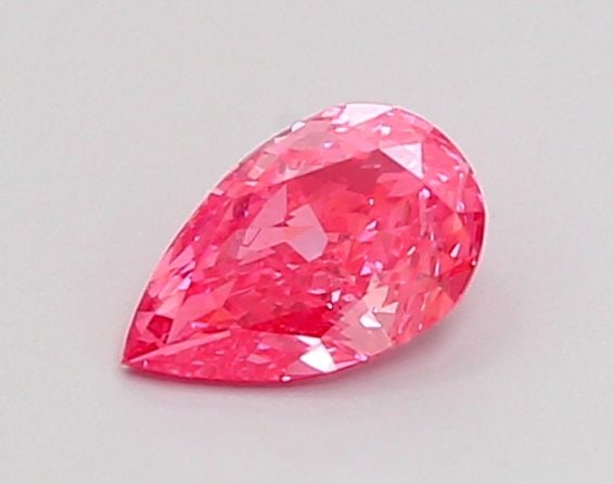 Loose Diamond - PEAR 0.42ct Fancy Vivid Pink VS1: Loose Diamond - PEAR 0.42ct Fancy Vivid Pink VS1 Source: This is a real non-mined Diamond that has been grown in a lab Shape: PEAR Carats: 0.42 Color: Fancy Vivid Pink Certification: IGI Video: