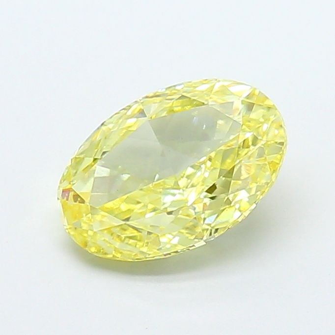 Loose Diamond - OVAL 2.01ct Fancy Yellow VS1: Loose Diamond - OVAL 2.01ct Fancy Yellow VS1 Source: This is a real non-mined Diamond that has been grown in a lab Shape: OVAL Carats: 2.01 Color: Fancy Yellow Certification: IGI Video: