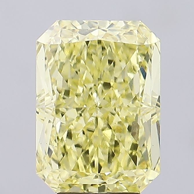 Loose Diamond - RADIANT 6.25ct Fancy Intense Yellow VS1: Loose Diamond - RADIANT 6.25ct Fancy Intense Yellow VS1 Source: This is a real non-mined Diamond that has been grown in a lab Shape: RADIANT Carats: 6.25 Color: Fancy Intense Yellow Certification: IGI