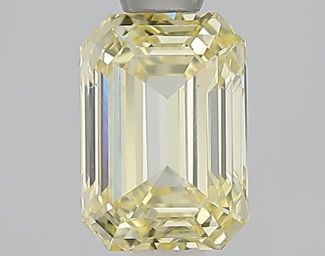 Loose Diamond - EMERALD 1.08ct Fancy Yellow VS2: Loose Diamond - EMERALD 1.08ct Fancy Yellow VS2 Source: This is a real non-mined Diamond that has been grown in a lab Shape: EMERALD Carats: 1.08 Color: Fancy Yellow Certification: IGI Video: