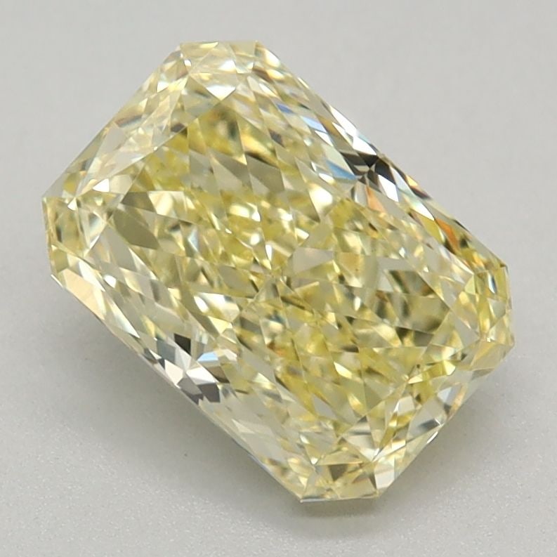 Loose Diamond - RADIANT 1.03ct Fancy Intense Yellow VS1: Loose Diamond - RADIANT 1.03ct Fancy Intense Yellow VS1 Source: This is a real non-mined Diamond that has been grown in a lab Shape: RADIANT Carats: 1.03 Color: Fancy Intense Yellow Certification: IGI