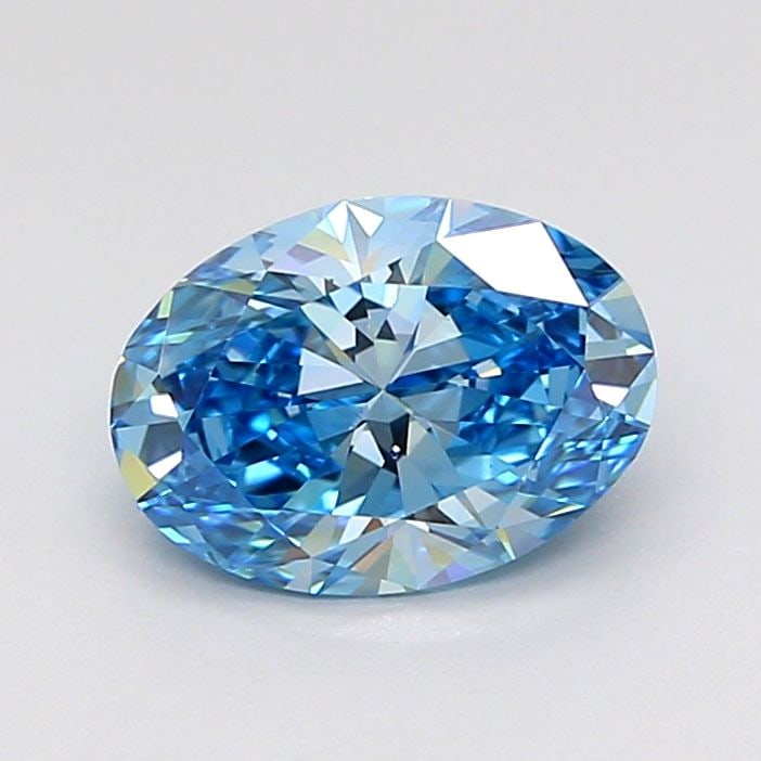 Loose Diamond - OVAL 1.21ct Fancy Vivid Blue VS1: Loose Diamond - OVAL 1.21ct Fancy Vivid Blue VS1 Source: This is a real non-mined Diamond that has been grown in a lab Shape: OVAL Carats: 1.21 Color: Fancy Vivid Blue Certification: IGI Video: