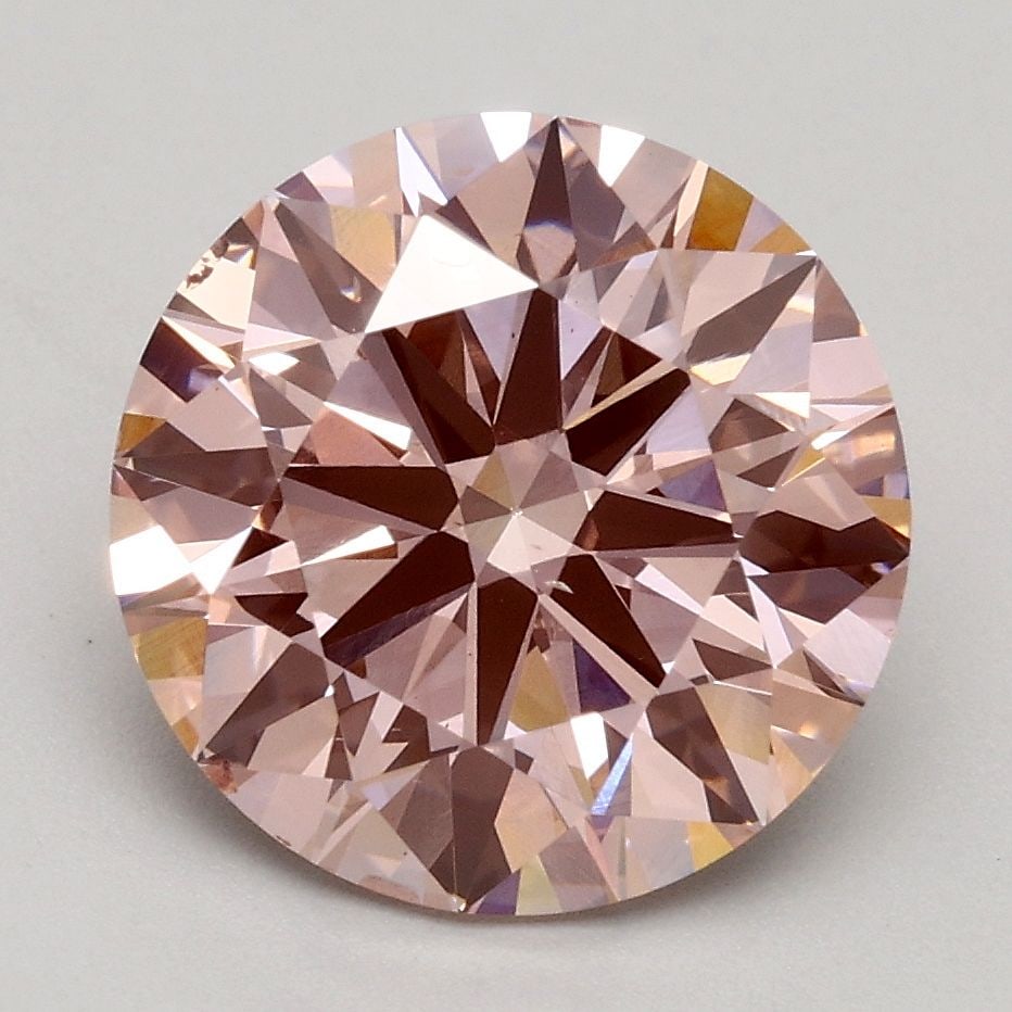 Ideal Loose Diamond - ROUND 2.61ct Fancy Intense Pink SI1: Ideal Loose Diamond - ROUND 2.61ct Fancy Intense Pink SI1 Source: This is a real non-mined Diamond that has been grown in a lab Shape: ROUND Carats: 2.61 Color: Fancy Intense Pink Certification: IGI V