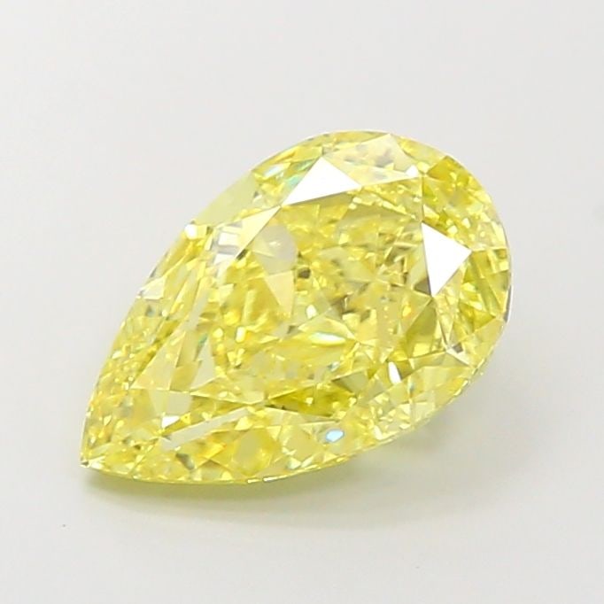 Loose Diamond - PEAR 4.06ct Fancy Intense Yellow VS1: Loose Diamond - PEAR 4.06ct Fancy Intense Yellow VS1 Source: This is a real non-mined Diamond that has been grown in a lab Shape: PEAR Carats: 4.06 Color: Fancy Intense Yellow Certification: IGI Video