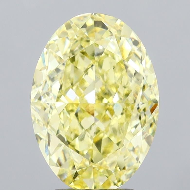 Loose Diamond - OVAL 4.27ct Fancy Intense Yellow VS1: Loose Diamond - OVAL 4.27ct Fancy Intense Yellow VS1 Source: This is a real non-mined Diamond that has been grown in a lab Shape: OVAL Carats: 4.27 Color: Fancy Intense Yellow Certification: IGI Video