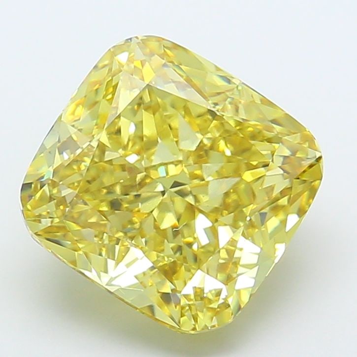 Loose Diamond - CUSHION MODIFIED 8.95ct Fancy Vivid Yellow VS1: Loose Diamond - CUSHION MODIFIED 8.95ct Fancy Vivid Yellow VS1 Source: This is a real non-mined Diamond that has been grown in a lab Shape: CUSHION MODIFIED Carats: 8.95 Color: Fancy Vivid Yellow Cert
