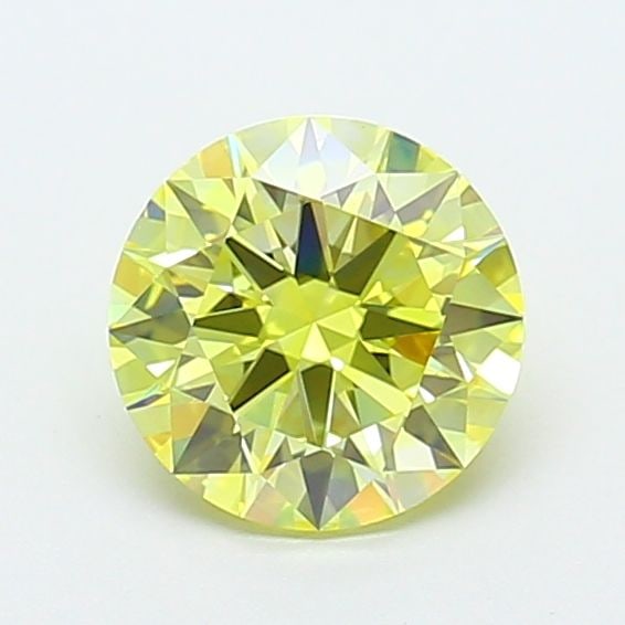 Ideal Loose Diamond - ROUND 1.45ct Fancy Intense Yellow VVS2: Ideal Loose Diamond - ROUND 1.45ct Fancy Intense Yellow VVS2 Source: This is a real non-mined Diamond that has been grown in a lab Shape: ROUND Carats: 1.45 Color: Fancy Intense Yellow Certification: 