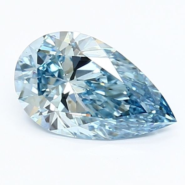 Loose Diamond - PEAR 1.07ct Fancy Vivid Blue VS2: Loose Diamond - PEAR 1.07ct Fancy Vivid Blue VS2 Source: This is a real non-mined Diamond that has been grown in a lab Shape: PEAR Carats: 1.07 Color: Fancy Vivid Blue Certification: IGI Video: