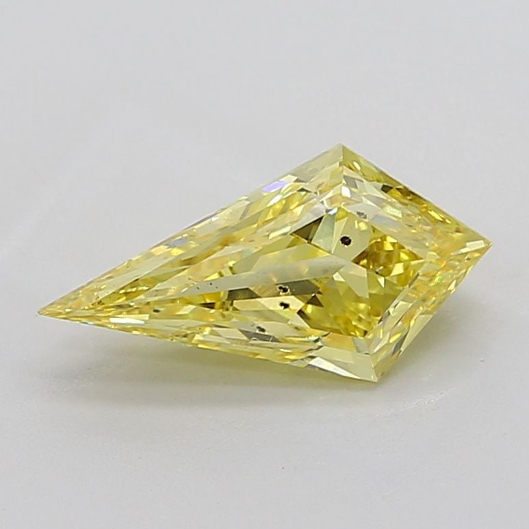 Loose Diamond - KITE 3.09ct Fancy Intense Yellow SI1: Loose Diamond - KITE 3.09ct Fancy Intense Yellow SI1 Source: This is a real non-mined Diamond that has been grown in a lab Shape: KITE Carats: 3.09 Color: Fancy Intense Yellow Certification: IGI The D