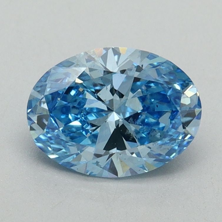 Loose Diamond - OVAL 1.0ct Fancy Vivid Blue VS1: Loose Diamond - OVAL 1.0ct Fancy Vivid Blue VS1 Source: This is a real non-mined Diamond that has been grown in a lab Shape: OVAL Carats: 1.0 Color: Fancy Vivid Blue Certification: IGI Video: