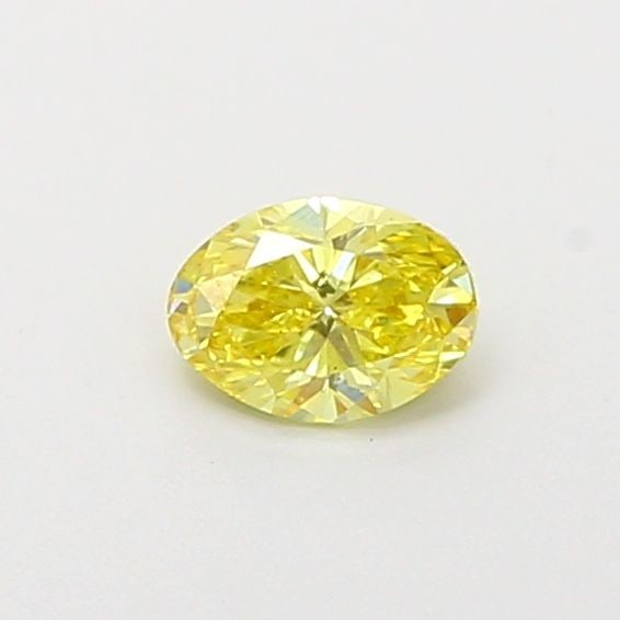Loose Diamond - OVAL 0.29ct Fancy Intense Yellow VS2: Loose Diamond - OVAL 0.29ct Fancy Intense Yellow VS2 Source: This is a real non-mined Diamond that has been grown in a lab Shape: OVAL Carats: 0.29 Color: Fancy Intense Yellow Certification: IGI Video