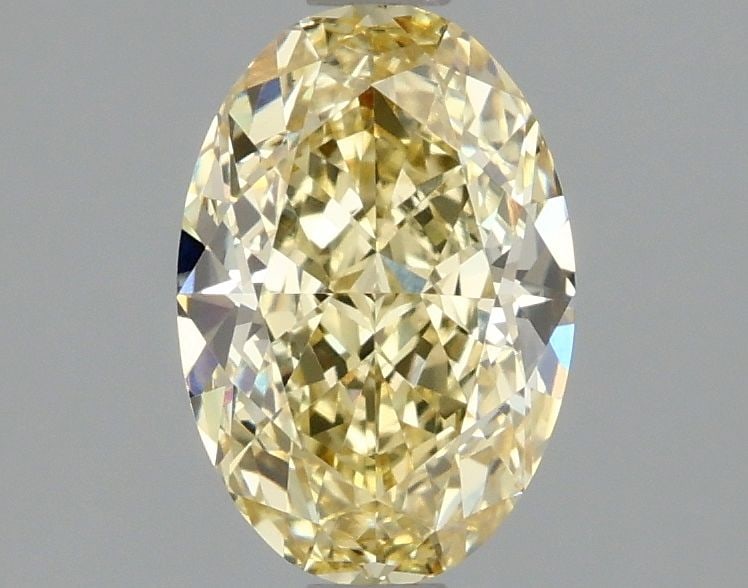 Loose Diamond - OVAL 1.59ct Fancy Intense Yellow VS1: Loose Diamond - OVAL 1.59ct Fancy Intense Yellow VS1 Source: This is a real non-mined Diamond that has been grown in a lab Shape: OVAL Carats: 1.59 Color: Fancy Intense Yellow Certification: IGI Video